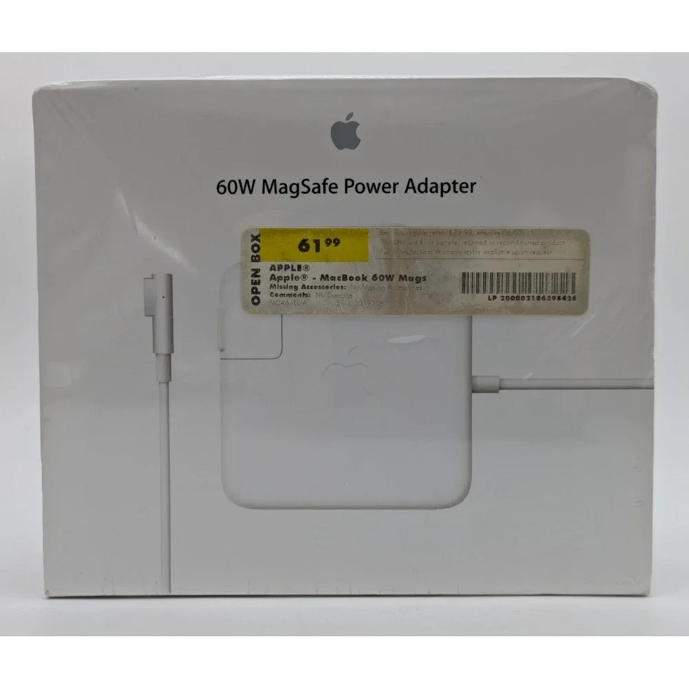 Original Apple MacBook Pro 60W MagSafe Power Adapter Charger Model A1344 OEM